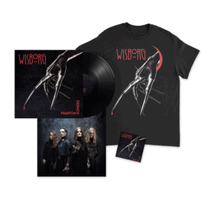 BLACK VINYL BUNDLE "PHANTOM&shy;SCHMERZ" (VINYL + T-SHIRT + STICKER)