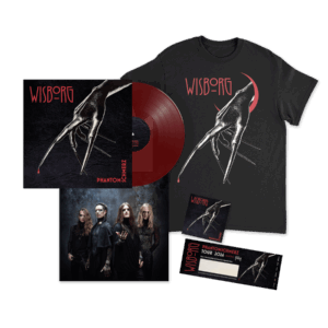RED VINYL DELUXE BUNDLE "PHANTOM&shy;SCHMERZ" (VINYL + T-SHIRT + TOUR TICKET + STICKER)